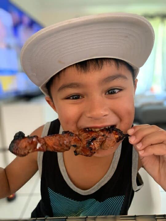 Kid Eating